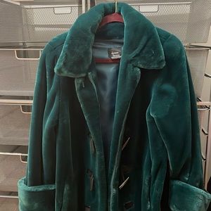 Dark green coat